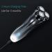 Buy Rechargeable IPX7 Waterproof Electric Razor for Men - Wet & Dry Shaving Includes 2 Razor Heads & Pop-up Trimmer - Buy Online on GoSupps.com