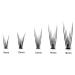 400PCS Natural Fan Eyelashes - Premium Fish Tail Silk C Curl Dovetail Eyelash Extensions - DIY Lashes Makeup Tools (12mm Green-Dovetail) - International Shipping Available - Buy Online on GoSupps.com