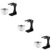 Frcolor 3 sets of razor set bowl for the wet shave shaving bowl gifts for the friend of shaving brushes and bowl gift gift barbears stand men suit stainless steel razor main dad different colors x 3 pieces 12x7.2cmx3pcs