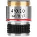 4X 185 Biological Microscope Achromatic Objective Lens 160/0.17 for Optical Instruments Conversion Objective Lens - Buy Online on GoSupps.com