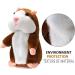 DESTRIC Talking Hamster Toy - Interactive Plush Animal for Kids - Electronic Repeating Hamster Mouse - Great Gift for Boys and Girls (Brown) - Buy Online on GoSupps.com