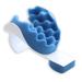 Neck Support Tension Reliever Neck Shoulder Relaxer Blue Sponge Releases Muscle Tension Relieves Tightness Soreness Neck and Shoulder Relaxer Cervical Traction Device Pillow Neck