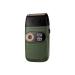 Men's Shaver Rechargeable Cordless Electric Shaver For Men With LCD Double-Blade Razor Facial Care Hairdressing Scissors Small Razor (Color : Green)