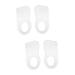 NOLITOY 2 Pairs Insole Correct Inserts Orthotic Shoe Pads Plantar Inserts Inserts Orthotic Pad Plantar Arch Insert for Gasket Foot White