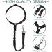 SoftcuteLee Dog Car Seat Belt Headrest Adjustable Dog Car Restraints Leads Pet Seat Belt Dog Safety Seat Belt Strong Leash Leads for any Cars Vehicle Travel Accessories for Pets Cats Dogs - Black - Buy Online on GoSupps.com
