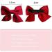 LVGPH 2pcs Hair Bows Alligator Clips Barrettes Alligator Hair Clips Hair Accessories Bowknot Barrette Small Non-slip Bow Hair Clips Cute Ponytail Barrettes for Adult Teens Wear Clips(Black) 3 - Buy Online on GoSupps.com