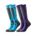Skiing Socks for Women,Skiing, Snowboarding, Cold Weather Warm Socks, Winter Thermal Socks 2-Pack