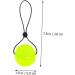 Oatipho Finger Trainer & Stress Ball - Hand Exercise & Massage Tool for Strength & Relaxation - 20x5cm Yellow - Buy Online on GoSupps.com