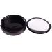 Denture Box Retainer Case with Mirror for Office, Home, Travel - Black - Buy Online on GoSupps.com