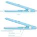 Hair Straightener Electric Mini 2 in 1 Curler - Ceramic Tourmaline Flat Iron for Smooth Hair | International Shipping - Buy Online on GoSupps.com