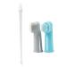 FOMIYES 4 Set Pet Dual Headed Toothbrushes Dog Toothbrushes Toothbrush for Pet Finger Brush Toothpaste Clean