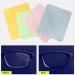 4Pcs Microfiber Eyeglasses Cleaning Wipes | Colorful Lens & Screen Cleaner | 17.5x14.5cm Tissues for Glasses & Phones - Buy Online on GoSupps.com