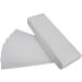 100pcs Blanc Grands bandes de cire non tiss es Blanc Bandes de cire de carrosserie pilation de la coiffure cire de cire Body Bandes de cire de la jambe de la jambe pilante pour l'homme et - Buy Online on GoSupps.com