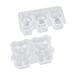 Zerodeko 2pcs Doll Silicone Mold Silicone Molds Easter Cake Baking Mold 3D DIY Baking Mold Animal Accessories
