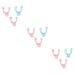 Beaupretty 9 Pcs Nose up Shaping Nose Higher Clip Nose Lifting Clip Nose up Clip Nose Slimmer Bridge Straightening Nose Beauty Tool Nose Shaping Clip Nose Bridge Clip Cosmetic Nose Clip 5.5X4.5cmx3pcs As Shownx3pcs