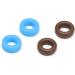 Ciieeo 7 Pair Silicone Glasses Leg Covers - Heavenly Blue Ear Bruises Protection | Universal Fit | 1.4x1.4x0.5cm - Buy Online on GoSupps.com