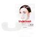 CELDERMA Undermask Pack hydrogel facial mask to wear under mask, anti maskne cover, mascne treatment [1 Pack x 4 sheets]