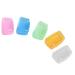 Cikiki portable toothbrush head cover travel hiking camping brush bathroom toothbrush accessories tool protective cover dry cover children's cover travel cover portable caps