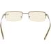 Eyekepper Rectangle Metal Half Rim Reading Glasses +1.75 | Gunmetal Spring Hinges - Stylish & Comfortable for Computer Use - Buy Online on GoSupps.com
