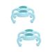 ibasenice 4 Pcs Bottle Handle Bottle Accessories Milk Bottle Accessories Newborn Grip Feeder 14.00X5.00X5.00CMx2pcs Sky-bluex2pcs