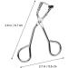 Ipetboom 1pc Eyelash Curler-Metal Lash Curlers Eyelash Curler with Comfort Grip Practical Eyelash Curling Clip Handheld Eyelashes Curling Clip Eyelash Curler - Buy Online on GoSupps.com