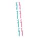 FOMIYES 8 Pcs Silicone Beauty Ruler Eyeliner Pencil Eyeshadow Guide Stencils Silicone Eyeliner Stencils Face