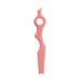 Silicone Eyeliner Aid | Silicone Eyeliner Eyebrow Applicator Multifunctional Eyeliner Makeup Tool Eyeliner Applicator Tool for Women Girls Pink