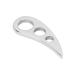Gua Sha Tool Stainless Steel Mirror Polish Massage Scraping Board Muscle Releaser with Storage Bag for Foot for Back for Legs