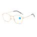 Iynwbjts full-frame reading glasses made of metal for men and women retro reading glasses with light and structure for older people high-resolution reading glasses (color: gold frame size: 3.00) 3.00 gold frame