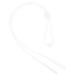 HONMEET Eyelash Tweezers Eyelash Separator Tool Wrist Band Strap Lash Extension Tweezer Parts Tweezers Protector for Lashes Lash Tweezers Holder Protector Eyelash Tool White 26.00X1.00X0.50CM