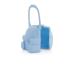 Miniland Pacifier Holder with Bear-Shaped Handle - PACIKEEPER AZURE | 1 Piece for International Shipping - Buy Online on GoSupps.com