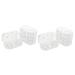 Homsfou pack with 8 pieces of contact lens container Organizer for storing contact lenses cleaning tool glasses box glasses case for cosmetic lenses Storage holder