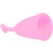 Portable Heart-Shaped Menstrual Cup for Women - Soft & Travel-Friendly Pink Cup - Eco-Friendly Period Solution - Buy Online on GoSupps.com