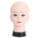 Shop window doll head hairstyling training head soft window doll head massage make-up exercise head MO cosmetics training wig hat display