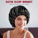 Women s Large Satin Night Sleeping Cap for Long Curly Hair - Double Layer Adjustable 2 Pack - Buy Online on GoSupps.com
