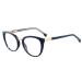 Fatigue Relieve Reading Glasses Eyewear Computer Readers Stylish Blue Light Blocking Flat Light Mirror for Women/Men +100 Blue