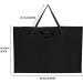 ZKOO Large Size Art Portfolio Tote 24x36 - Student Art Work Case with Shoulder Strap - Black - Buy Online on GoSupps.com
