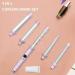 5 in 1 Hair Curler Set - Ceramic Curling Iron Wand with Instant Heat & LCD Temperature Control - Nourish Your Hair for Perfect Curls - Buy Online on GoSupps.com
