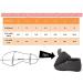 Women's Diabetic Slippers | Comfortable Furry Home Shoes for Arthritis & Edema | Memory Foam | Black 10 Wide - Buy Online on GoSupps.com