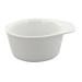 Porcelain shaving bowl shaving soap dish white Aurawerk for shaving soap white