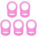 5pcs Pacifier Holder Clip Adapter - Button Style DIY Transparent Pacifier Adapter for International Shipping - Buy Online on GoSupps.com