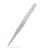 Fnyes Eyelash Tweezers Set - 2 Pieces Straight & Curved Professional Tools for 3D 5D Individual Mink Eyelash Extensions - Buy Online on GoSupps.com