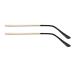 Amagogo Temple Replacement Anti Sock Pieces Replacement Temple Accessories Unisex Men Gold