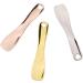 3pcs Metal Skin Care Spatula Set - Reusable Eye Cream & Lotion Applicator for Beauty Mixing | International Shipping Available - Buy Online on GoSupps.com