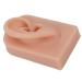 Silicone Right Ear Model for Piercing Training and Earrings Display - Dark Skin Color - Buy Online on GoSupps.com