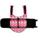 Buy Dog Life Jacket - Swimming Safety Coat & Vest for Small & Large Dogs | Red Flower Design - Perfect for Puppies & Lifeguard Safety - Buy Online on GoSupps.com