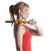 Anlin Massage Scooter - Fitness Exercises Yoga Stick & Relaxation Tool | Muscle Massage & Recovery | Pointed Ball Chopsticks (Orange) - Buy Online on GoSupps.com