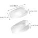 Height Increasing Insoles for Men - 2 Pairs Invisible Gel Heel Lifts for Shoes | Comfortable & Discreet Height Enhancement - Buy Online on GoSupps.com