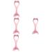 LALAFINA 4pcs Eyeliner Auxiliary Artifact Eyelash Separator Mascara Drawing Aid Cosmetic Eyeshadow Protection 15X4.5CMx4pcs Pinkx4pcs