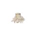 Crystal Hair Clips Leaf Clip Headdress Hair Clip Female small cat eyes stone Leaf Small Hair Catch Bangs Top Clip Hairpin Shark Clip Decorative Hair Accessories for Women Girls